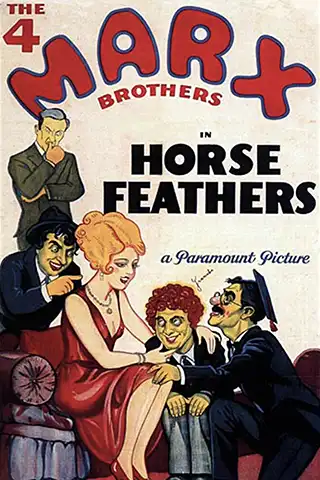 Poster for the movie Horse Feathers