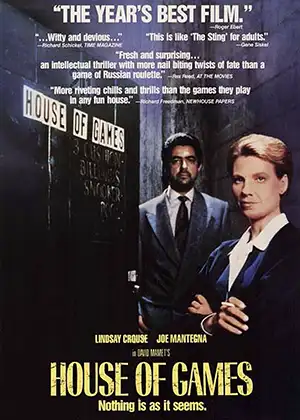 Poster for the movie House of Games