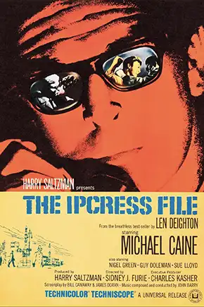 Poster for the movie The Ipcress File