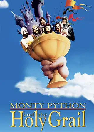 Poster for the movie Monty Python and the Holy Grail