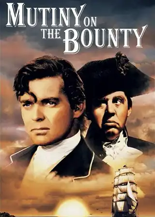 DVD cover for the movie Mutiny on the Bounty