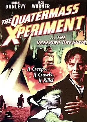 Poster for the movie The Quatermass Xperiment
