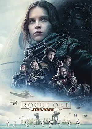 Poster for the movie Rogue One: A Star Wars Story