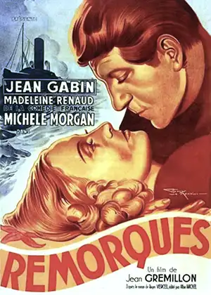 Poster for the 1941 movie Stormy Waters