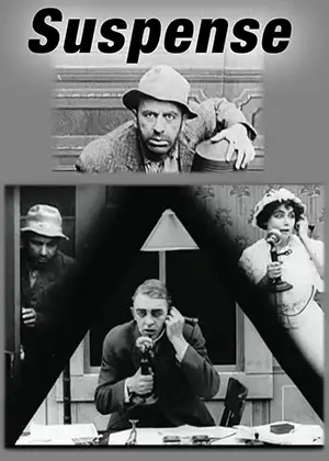 Poster for the 1913 movie Suspense