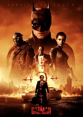 poster for the 2022 movie The Batman