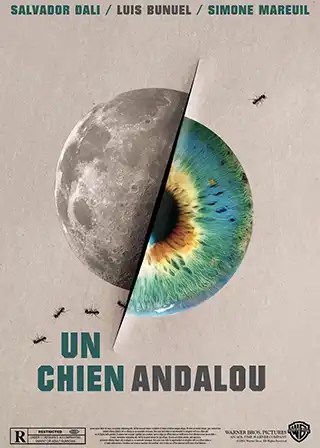 Poster for the 1929 movie Un chien andalou