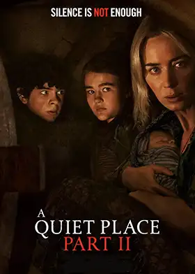 "A Quiet Place Part II" horror movie poster