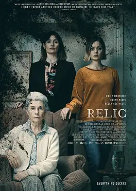 "Relic" horror movie poster