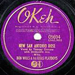 New San Antonio Rose - OKeh record lable