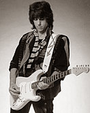 rock guitarist Jeff Beck