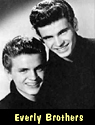 Singing musical duo The Everly Brothers