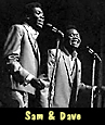 Singing musical duo Sam and Dave