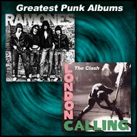 album covers Ramones, London Calling