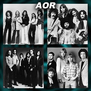 AOR rock bands Journey, Boston, Foreigner, Styx