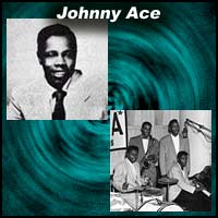 Two pictures of Johnny Ace