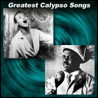 Calypso singers Harry Belafonte and Lord Invader