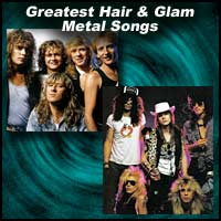 Top hair band songs