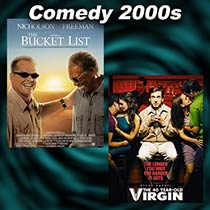 Posters for The Bucket List and The 40-Year-Old Virgin