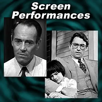 Scenes from 12 Angry Men and To Kill a Mockingbird