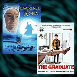 Movie Posters for Lawrence of Arabia, and The Graduate