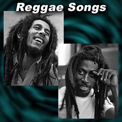 Two reggae album covers
