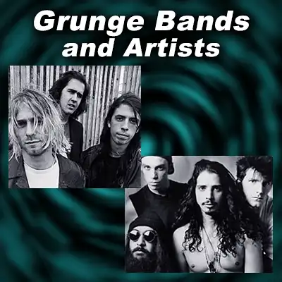 Grunge rock bands Nirvana and Soundgarden