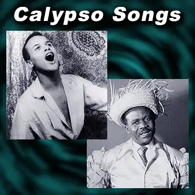 Calypso singers Harry Belafonte and Lord Invader