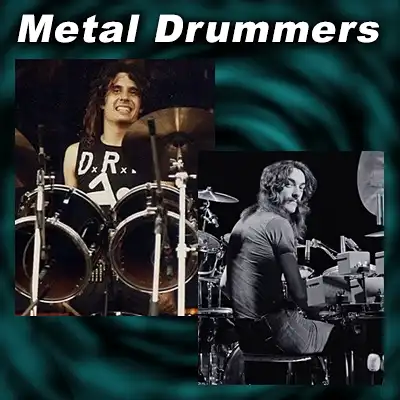 Metal drummers Dave Lombardo and Bill Ward
