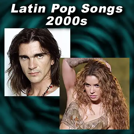 Latin singers Juanes and Shakira