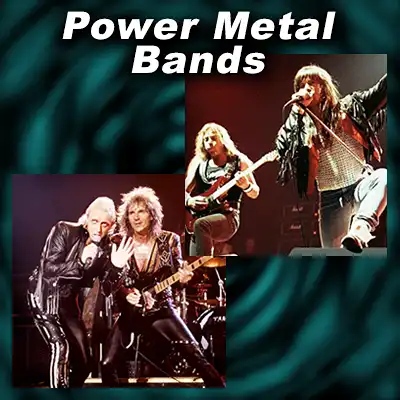 Metal bands "Iron Maiden" and "Judas Priest"