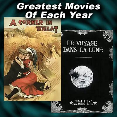 Movie Posters for A Corner in Wheat, and A Trip to the Moon