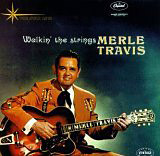 Walkin' The Strings by Merle Travis album cover