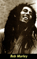 reggae singer Bob Marley