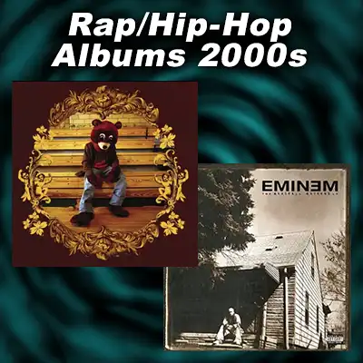 Rap albums The College Dropout and The Marshall Mathers LP