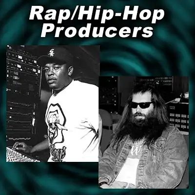 Rap Producers Dr. Dre and Rick Rubin