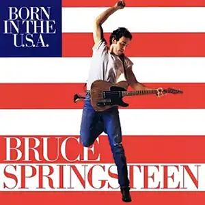 Born in the U.S.A. - Bruce Springsteen single cover