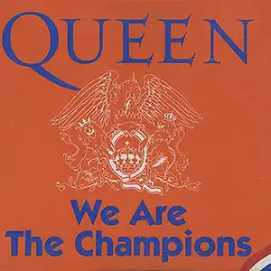 We Are the Champions - Queen single cover