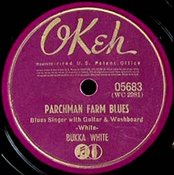 Blues record Parchman Farm Blues