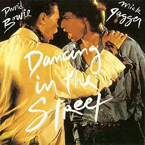 Dancing in the Street single cover