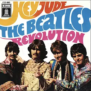 Hey Jude - Revolution single cover