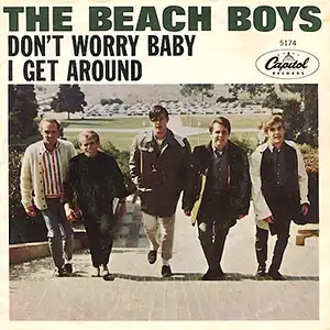 I Get Around - Don't Worry Baby single cover