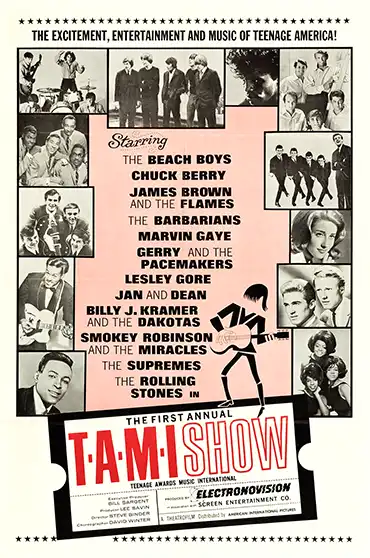 The T.A.M.I. show poster