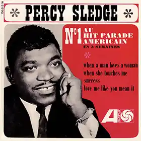 When A Man Loves A Woman Percy Sledge single cover