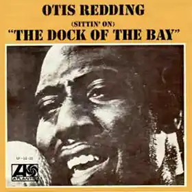 (Sittin' On) The Dock Of The Bay by Otis Redding single cover