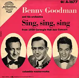 Sing, Sing, Sing (With A Swing), single cover