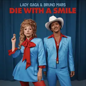 Die with a Smile single cover