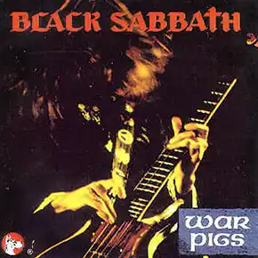 record artwork for War Pigs
