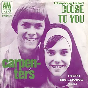 Close To You record cover