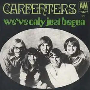 We've Only Just Begun record cover